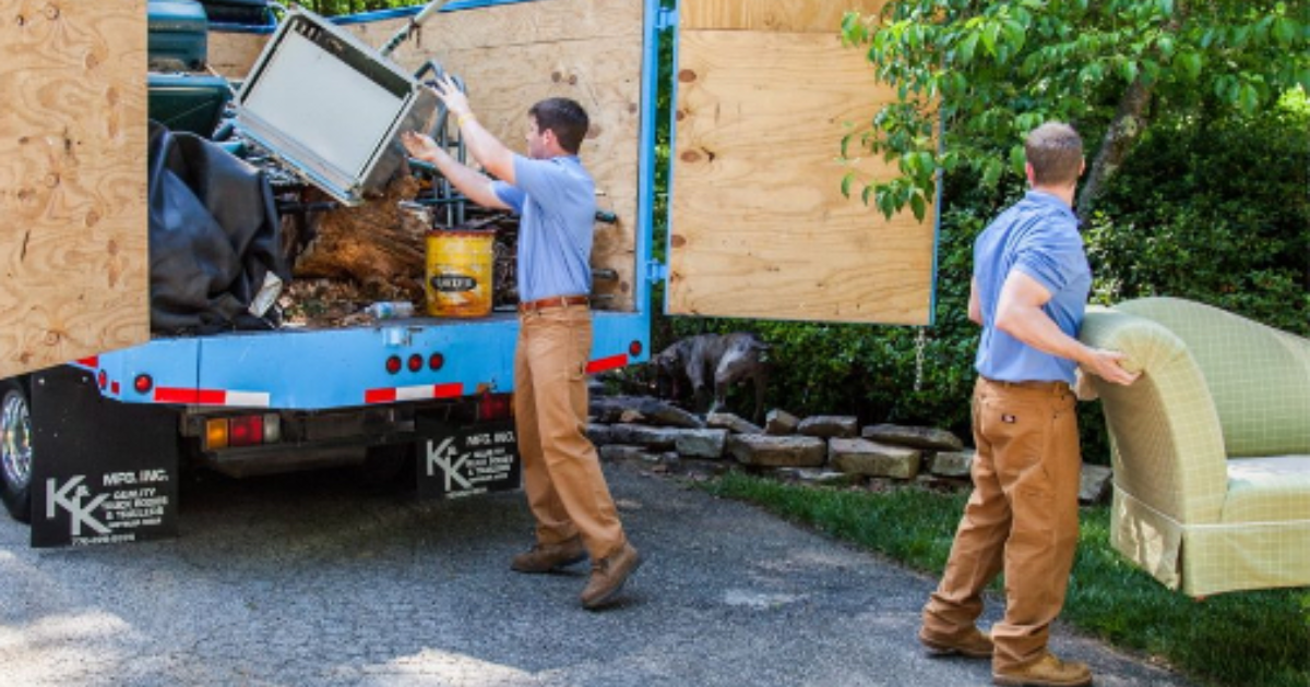 How a Cumming Homeowner-Trusted Junk Removal Company Turns Trash to Gold at Neighborhood Recycling Plants