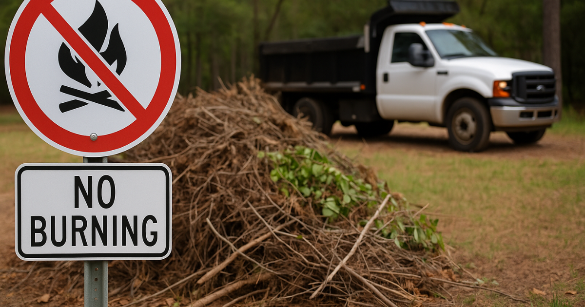 Georgia Burn Ban Hacks: Legal Yard Waste Removal Cumming