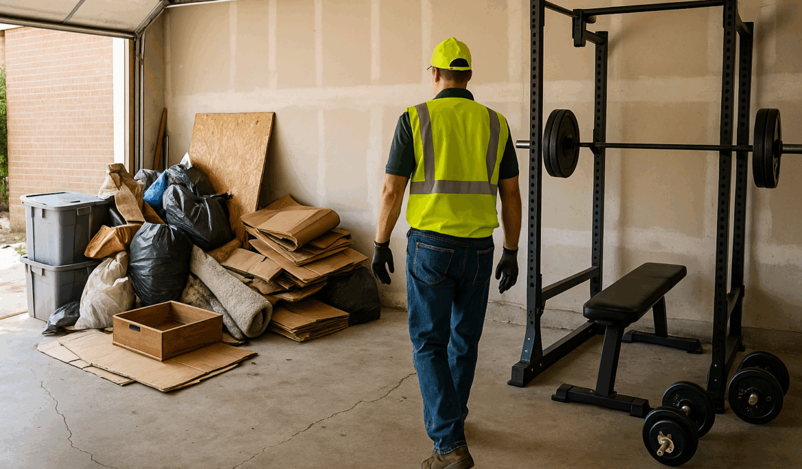 Garage-to-Gym Makeovers How a Cumming Junk Removal Company Clears Space in One Afternoon