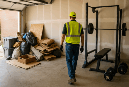 Garage-to-Gym Makeovers How a Cumming Junk Removal Company Clears Space in One Afternoon