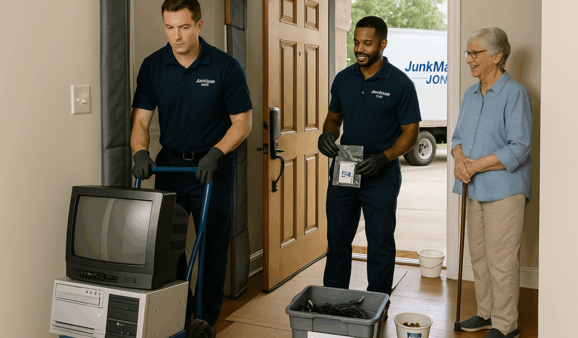 Electronic Waste Disposal in Cumming for Seniors: A Safe, Done-For-You Service