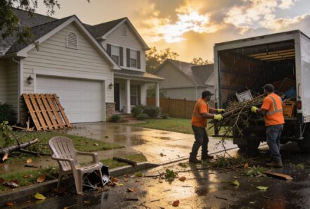Storm Debris Response Junk Removal Alpharetta, GA After Summer Thunderstorms